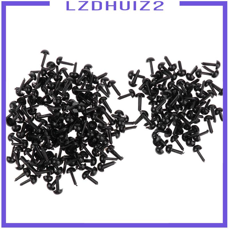 Set 200 Mắt Nhựa 5mm An Toàn Cho Búp Bê / Gấu Bông
