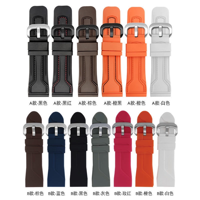 Dây Đeo Cao Su 28mm Cho Đồng Hồ Seven Agelocker