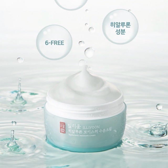 Kem dưỡng ẩm cấp nước ILLIYOON Hyaluronic Moisture Cream 100ml