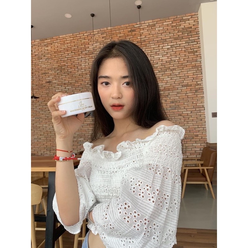 Kem trắng da body 💥 FREESHIP 💥 Kem dưỡng trắng toàn thân SHE COSMETICS giúp làm bật tone da đồng thời cấp ẩm