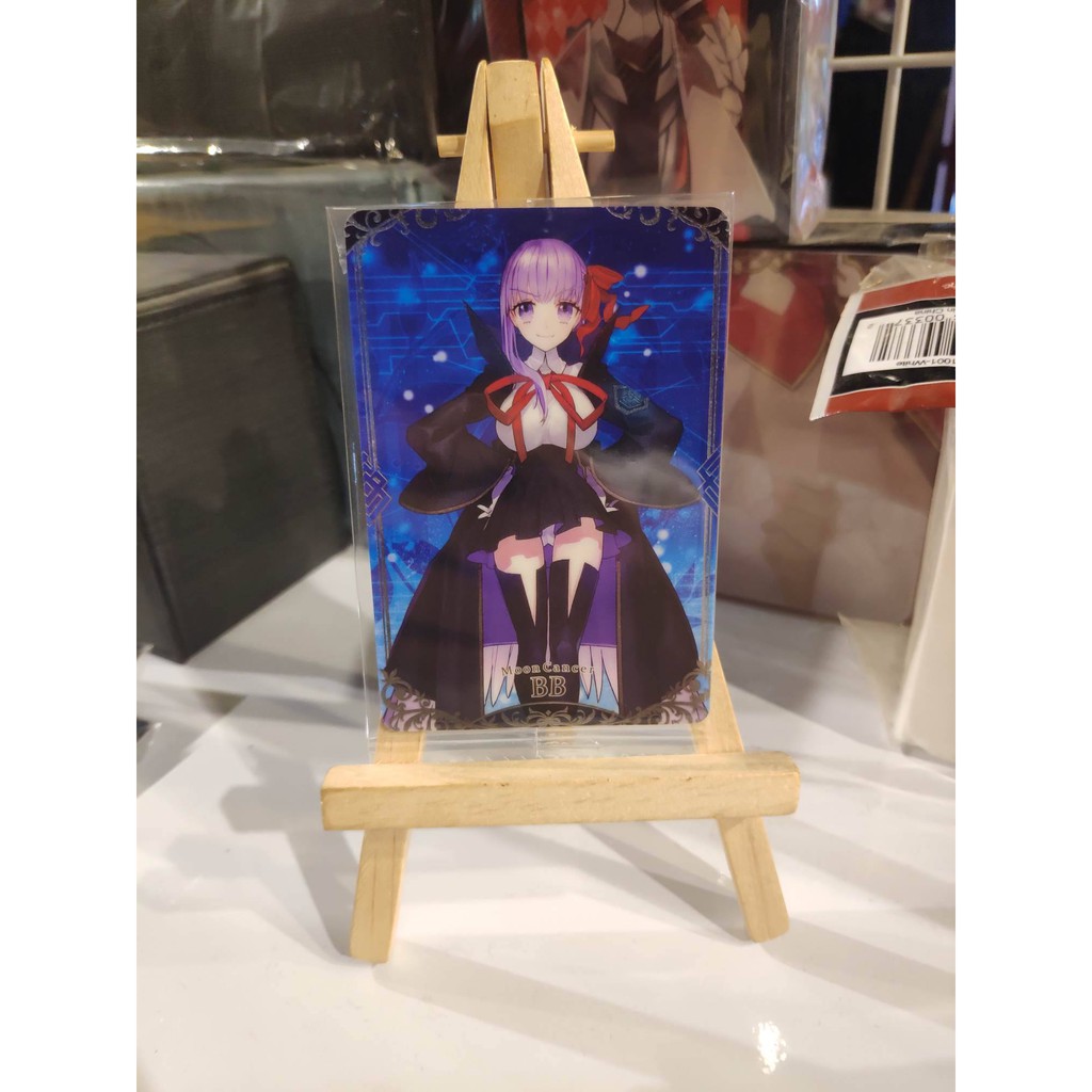 Thẻ bài bánh xốp Fate Grand Order FGO BB N - Tặng bọc bài nhựa bảo quản