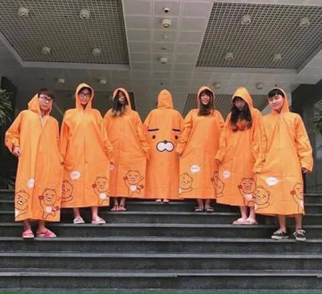 Áo mưa cute kakatalk