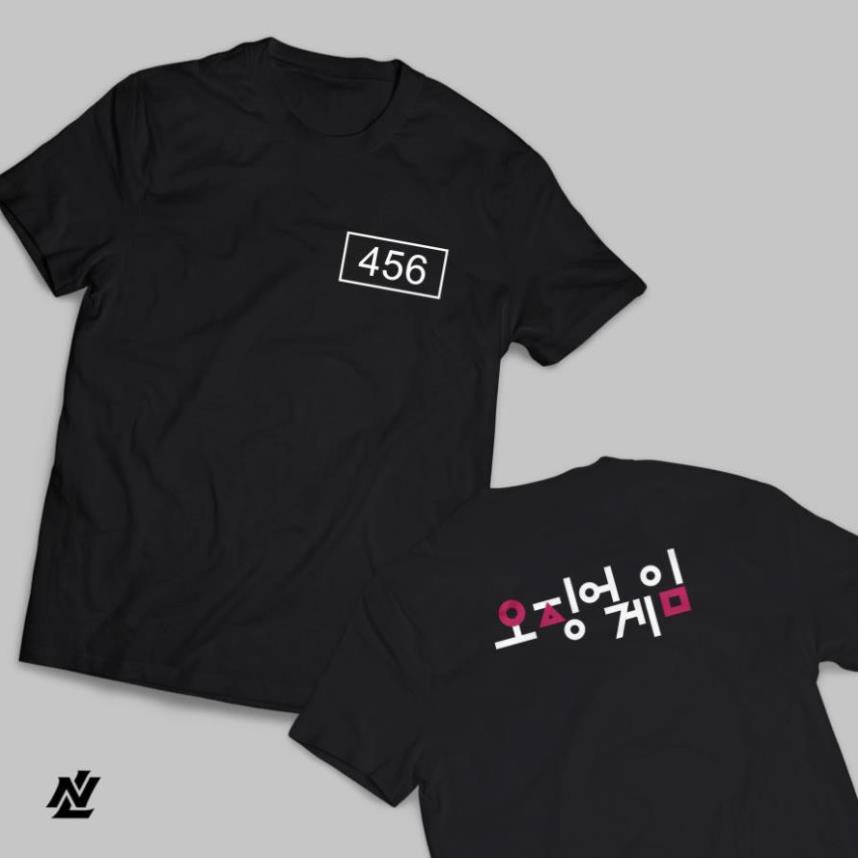 🎁 (RẺ VÔ ĐỊCH) Áo thun in hình Tshirt Squid Game | SQUID STORE 💖