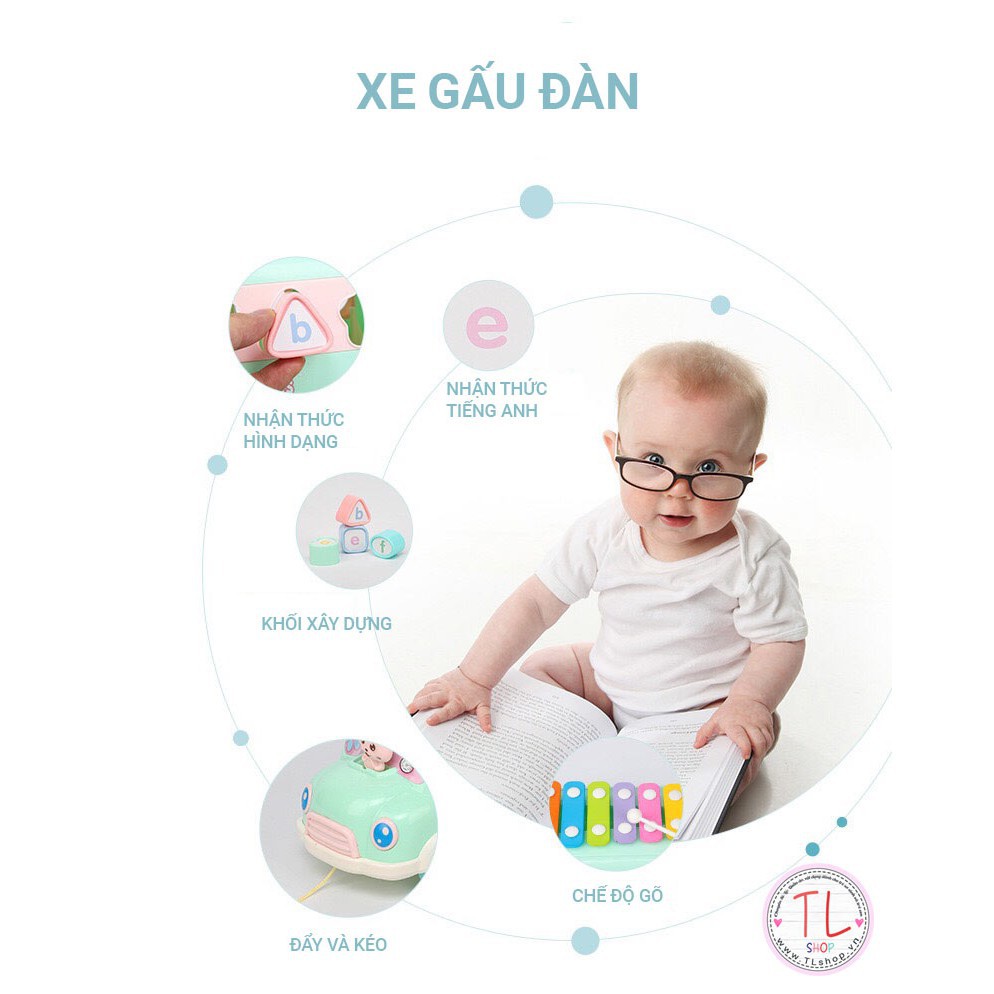 ĐỒ CHƠI XE GẤU ĐÀN
