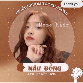 Combo Nhuộm Tóc Nâu Đồng