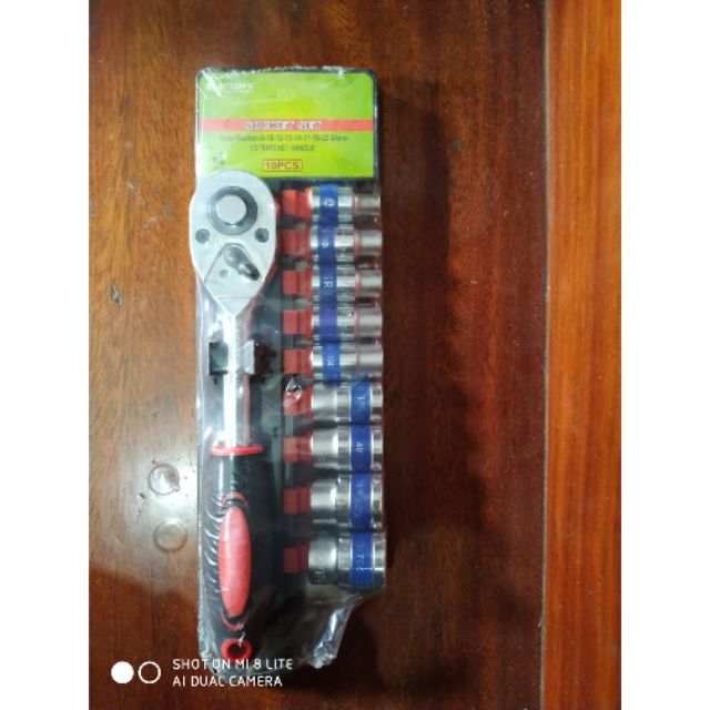 Bộ vặn ốc Socket 10 món
