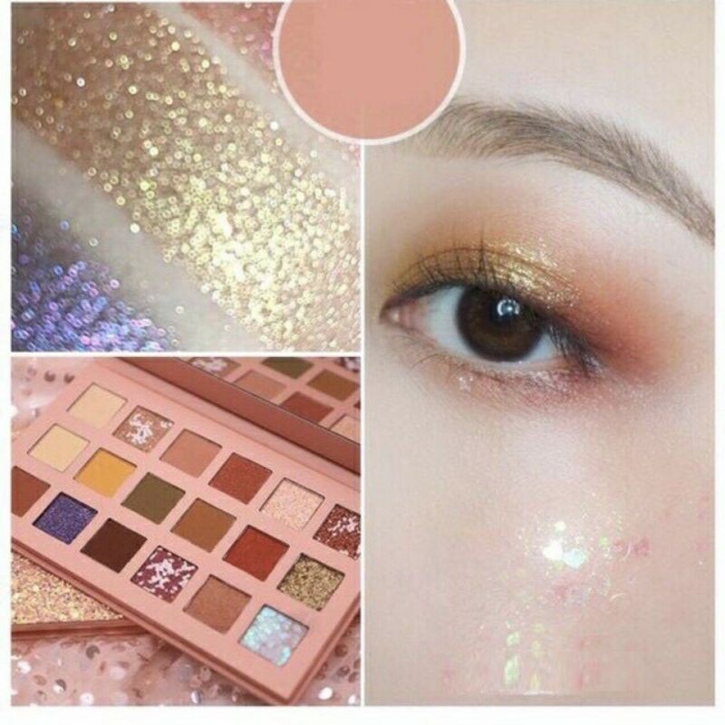 Phấn mắt nude 18 ô chính hãng lameila hàng nội địa trung mp