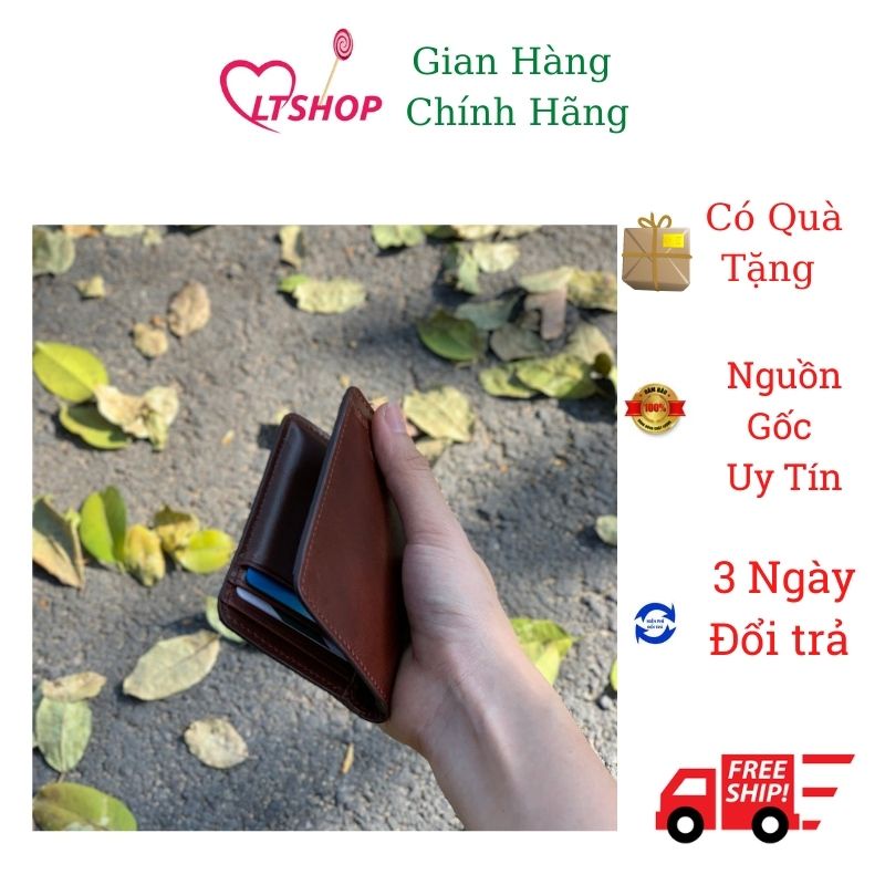 Ví nam da bò cao cấp siêu đẹp( ví mini)