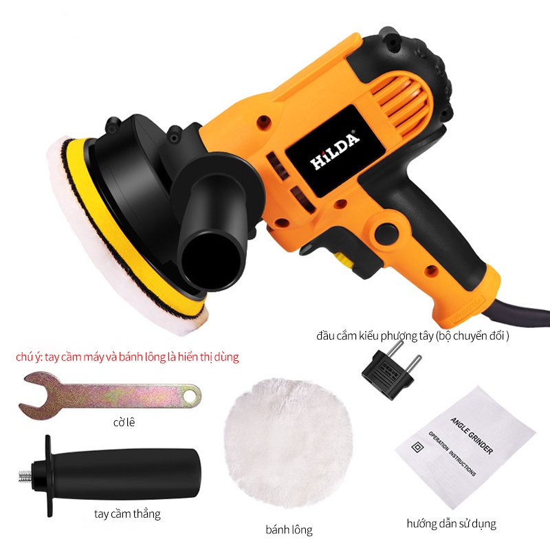 Máy đánh bóng ô tô cầm tay để làm đẹp ô tô - SJ0098