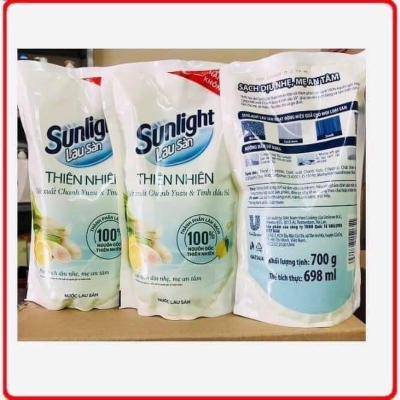 Nước lau sàn Sunlight túi 700ml