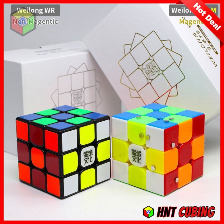 Rubik Cao Cấp 3x3 Weilong WRM 2019 (Có sẵn nam châm)