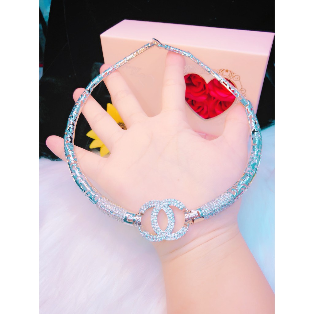 [SIÊU GIẢM GIÁ] Kiềng mạ bạc cổ nữ Gadoshop KK29091973 - làm quà tặng bất ngờ vô cùng ý nghĩa