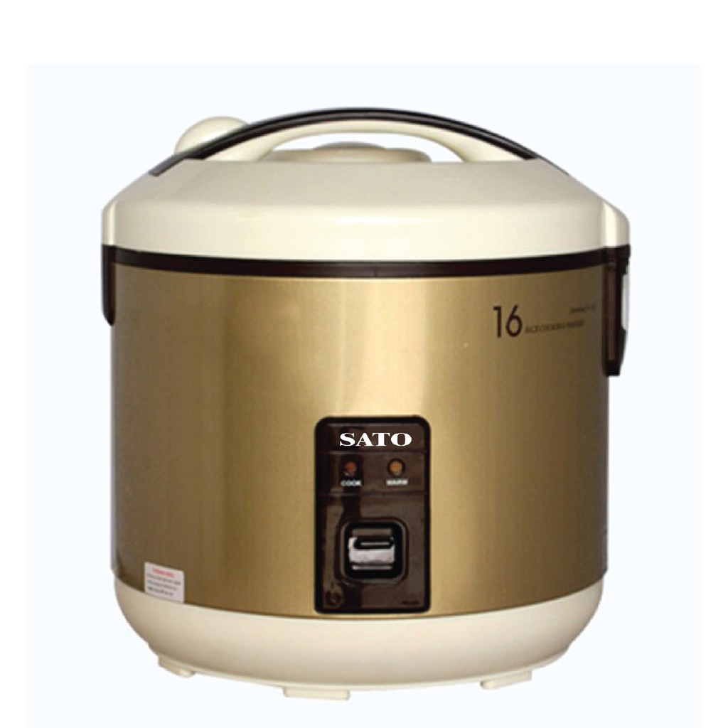 Nồi cơm điện 3lit Sato S30-30A, công suất 700w, mâm nhiệt lớn, giữ ấm lâu