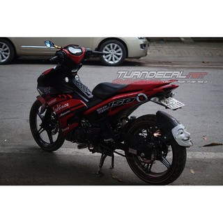 Tem Trùm Exciter 150 Arkapovic đỏ đen