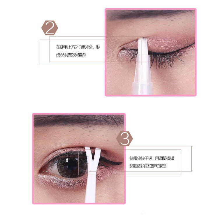 Vogue Bút Keo Dán Tạo Mắt Hai Mí Màu Đẹp Sẵn Sàng Sẵn Sàng Để Vùng Mắt Từ Thái Lan Lưu Trữ 3g