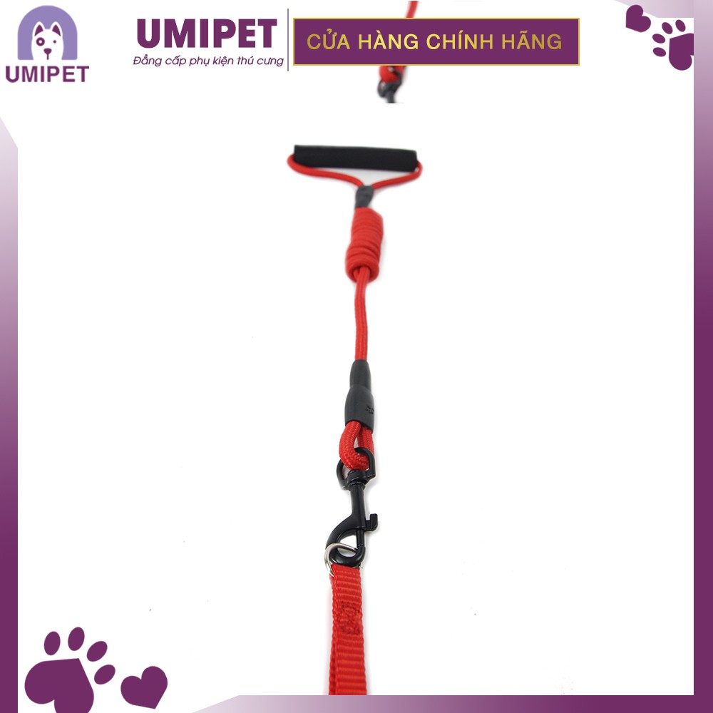 Dây dắt kèm yếm có tay cầm xốp cho Chó Mèo UMIPET - Chất liệu vải dù cao cấp bền bỉ dùng cho thú cưng