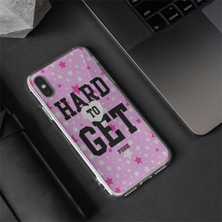 Ốp lưng HARD TO GET PINK VS cho Iphone 5 6 7 8 Plus 11 12 Pro Max X Xr VICPOD00032