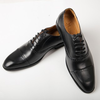 Giày Công Sở FttLeather Kiểu Dáng Đơn Giản, Thanh Lịch