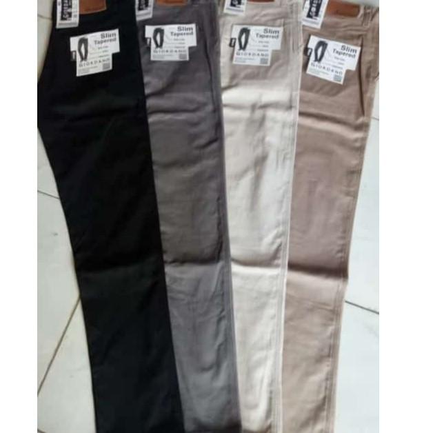 (Adw.15Ag21] Quần chinos Cotton dài dáng ôm cho nam