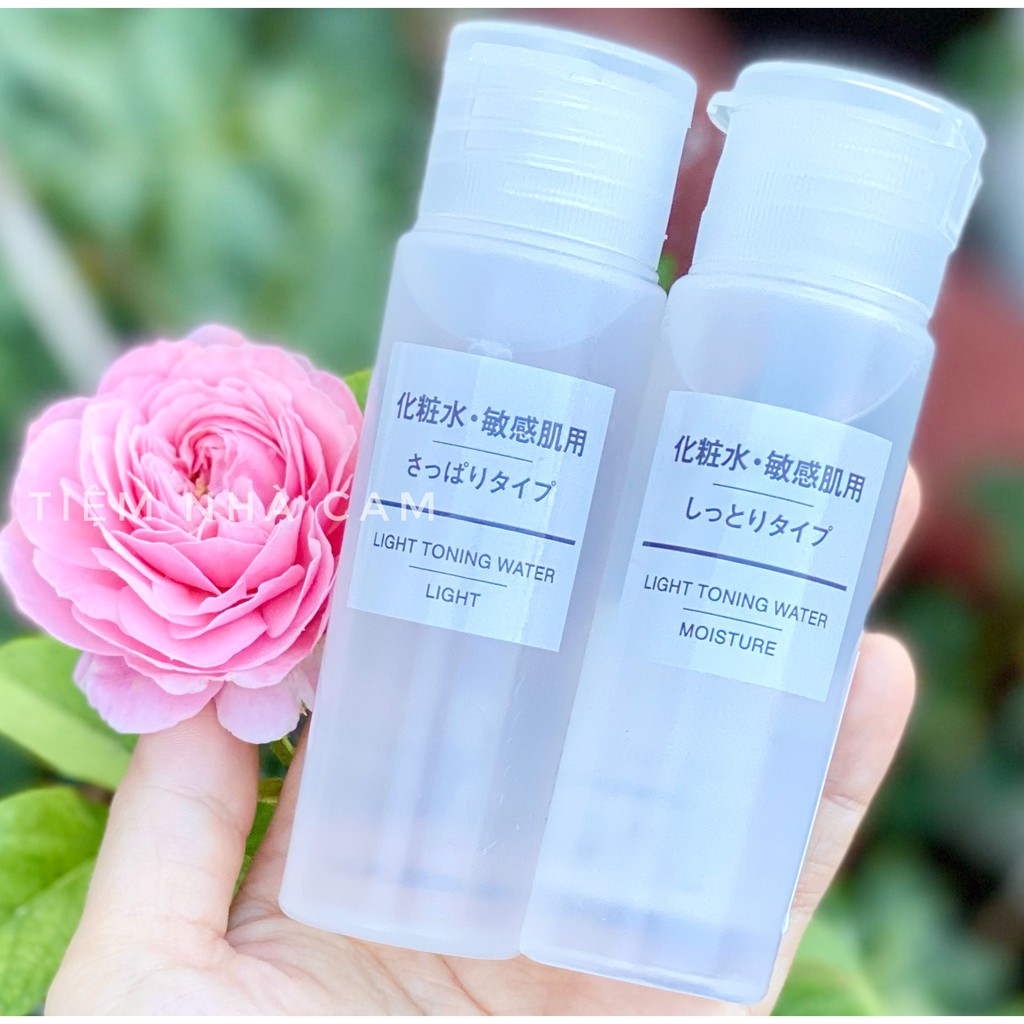 [Nhật Auth 100%] Nước hoa hồng Muji Light Toning Water