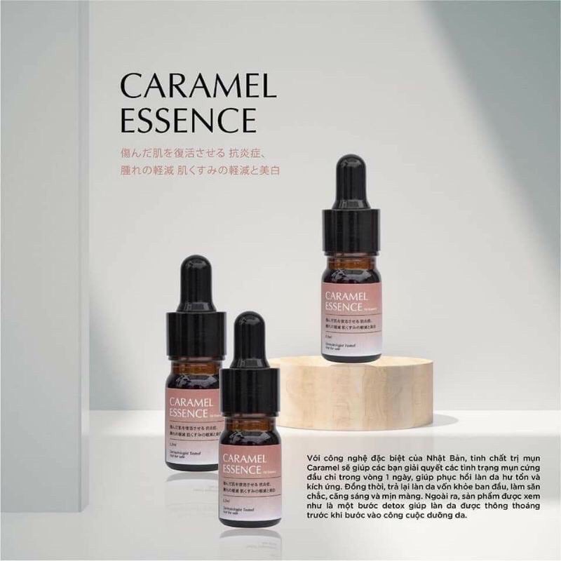 [HÀNG NHẬP KHẨU]  Serum CARAMEL ESSENCE 5ml ( được tặng thêm mặt nạ cừu) | BigBuy360 - bigbuy360.vn