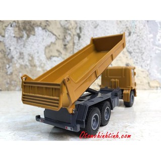 Mô hình xe công trình Tải ben thùng dài 1:60