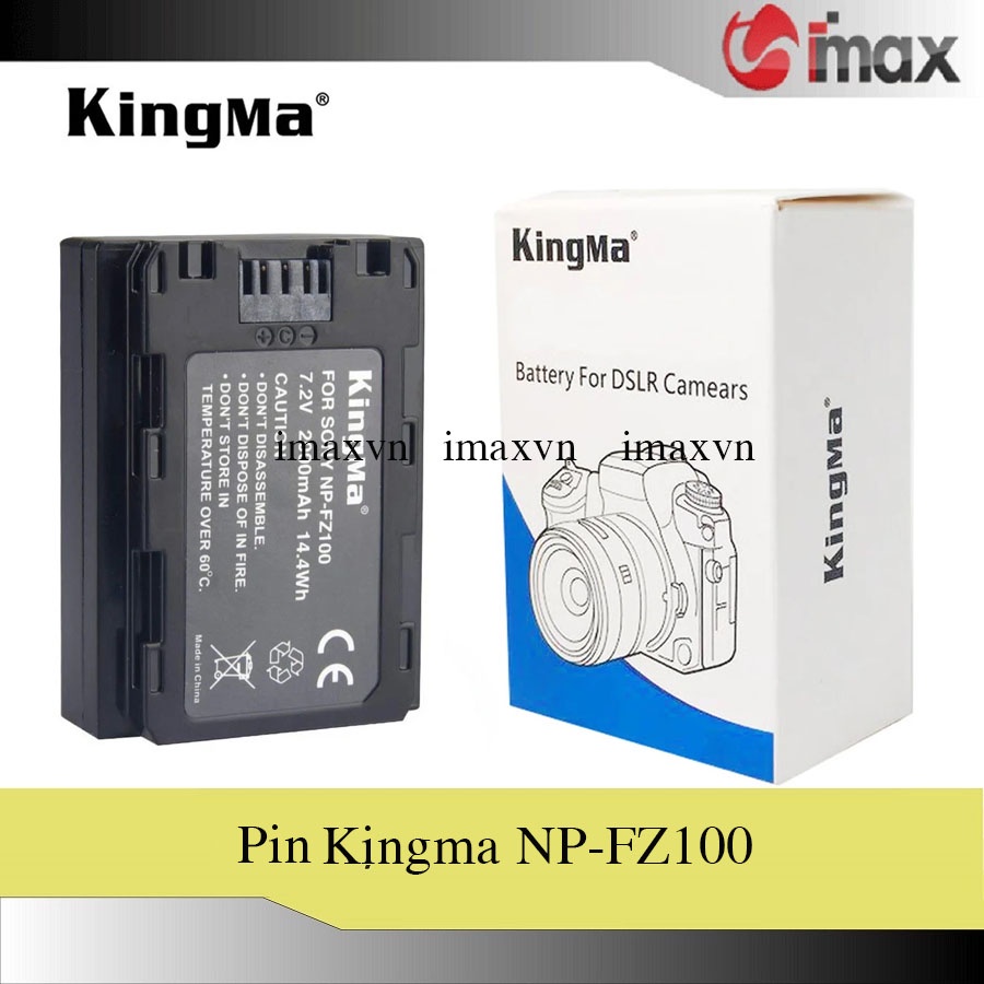 Pin máy ảnh Kingma cho Sony NP-FZ100