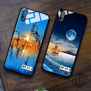Ốp lưng kính cường lực Vsmart Bee 3 ánh trăng huyền bý