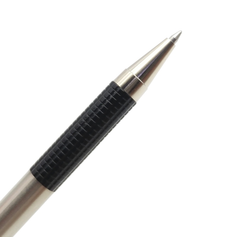 Bút Bi 0.7 mm Zebra F301-BK - Thân Màu Đen - Mực Xanh