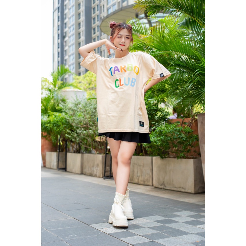 TARBO TEE BASIC FRESH ÁO THUN TAY NGẮN NAM NỮ Outfit Cotton 4 Chiều Local Brand