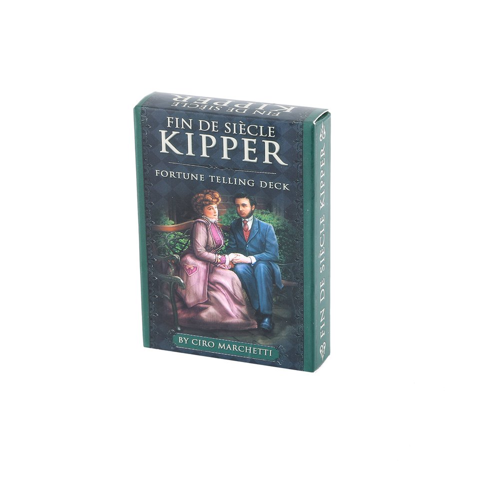 Fin De Siècle Kipper Tarot Table Game Home Party Tarot Puzzle Card Game