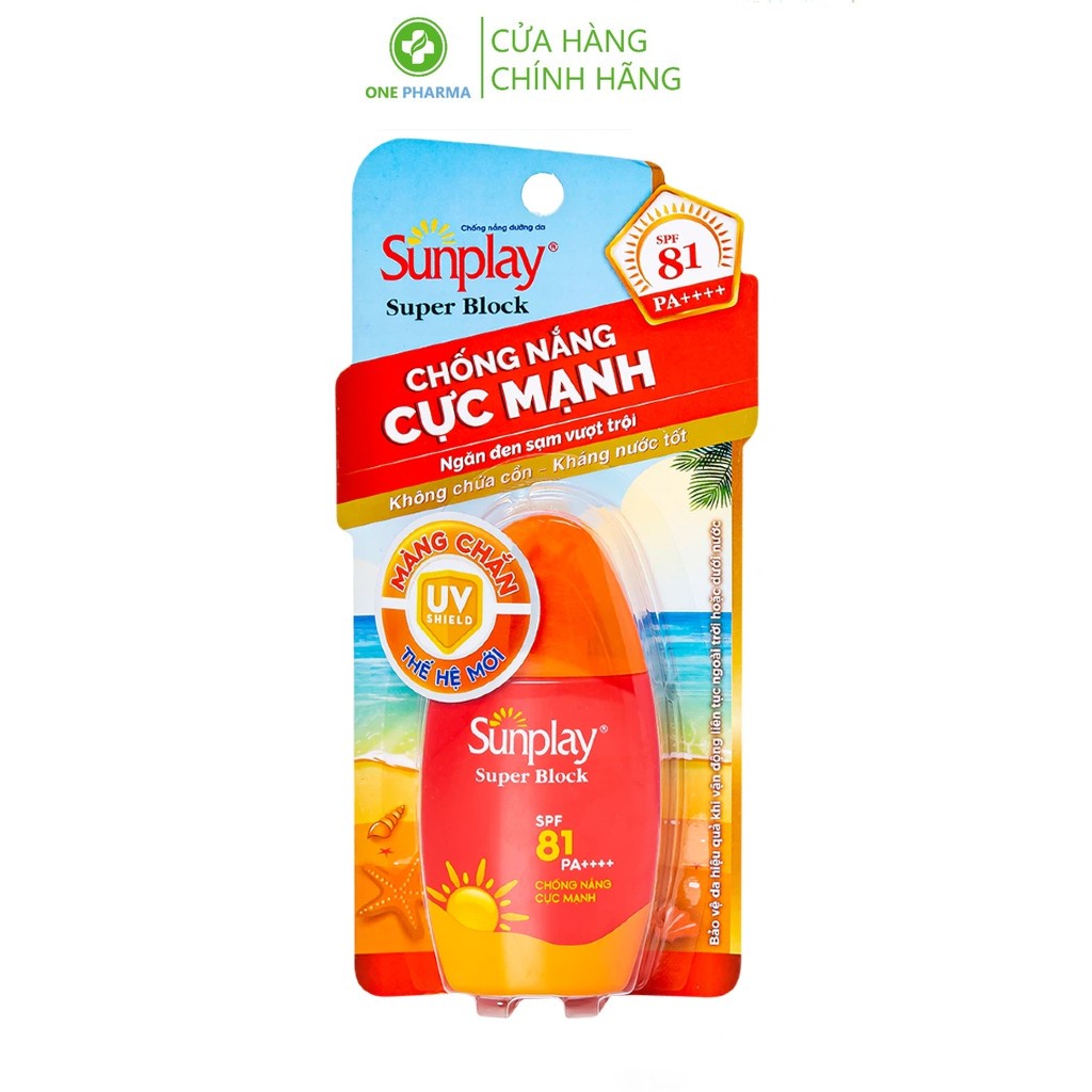 Sữa Chống Nắng Cực Mạnh Sunplay Super Block Spf 81/Pa++++ 70g