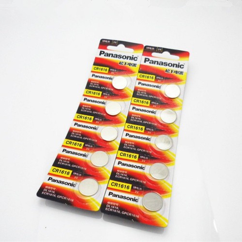 Pin Cúc Áo Panasonic CR2032 - CR2025 - CR2016 - CR1632 - CR1620 - CR1616 - CR1220 - CR2450 - CR2430 3V Lithium