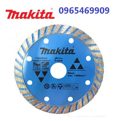 Lưỡi cắt Gạch, cắt Đá đa năng Makita (110mm x 20mm)