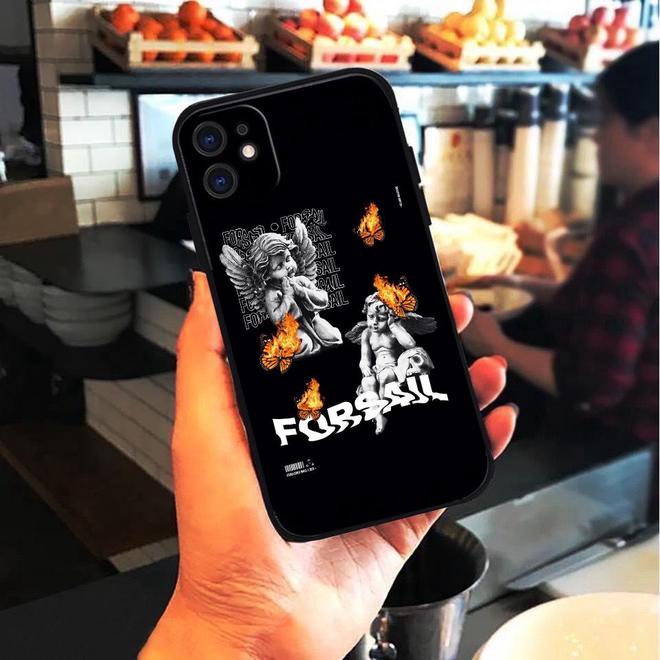 Ốp lưng Viền Vuông đen TD223