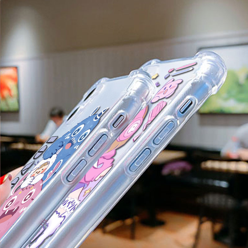 Samsung Galaxy A6 A8 Plus 2018 Ốp Lưng TPU Mềm Trong Suốt Chống Sốc Cho RORO 1 | BigBuy360 - bigbuy360.vn