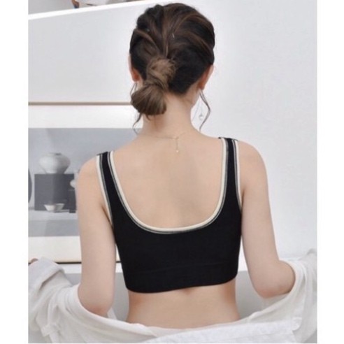 Áo BRA THỂ THAO 3 LỖ Cực Phong Cách Có Mút Ngực, Free size cho nàng từ 40-60kg