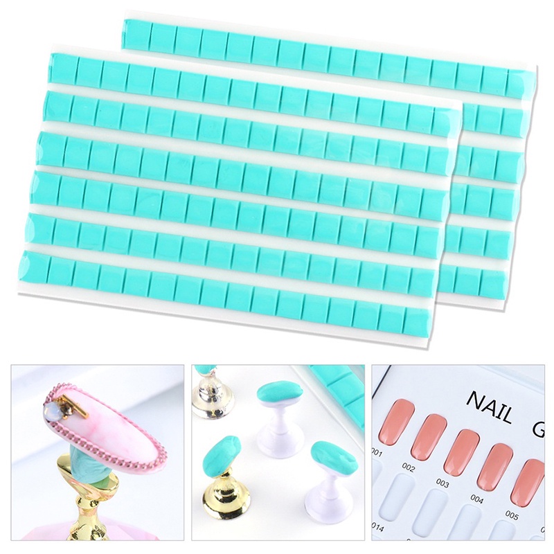 Cao su đa năng nail, blu tack đất sét dính nail gắn móng giả