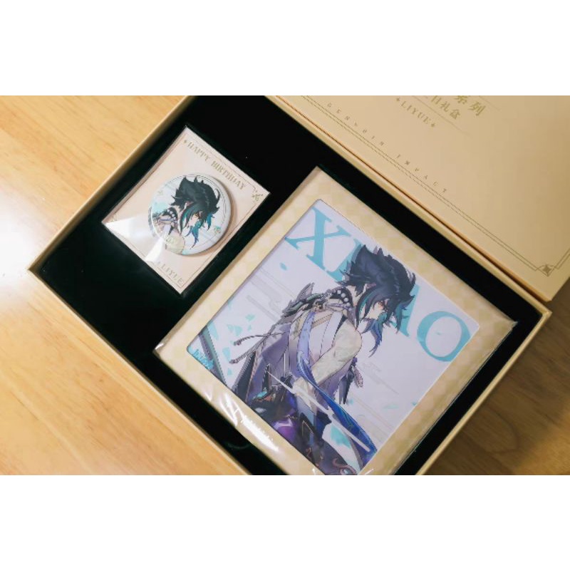 [có sẵn] hộp quà birthday box genshin impact chính hãng từ official shop