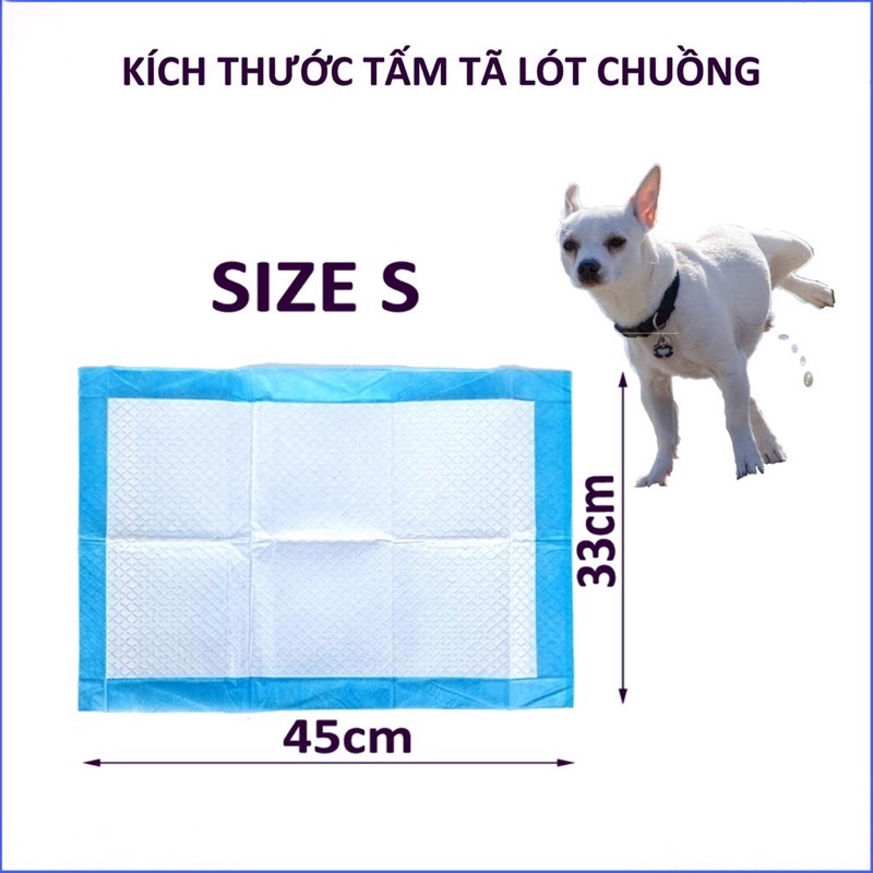 Tã Lót Chuồng Cho Thú Cưng ♥️ FreeShip ♥️ Tả Lót Siêu Thấm Hút Cho Chó Mèo Dog &amp; Cat