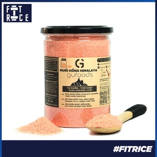Muối hồng Himalaya GUfoods (dạng hạt mịn) - Tự nhiên, Tinh khiết, Giàu khoáng chất