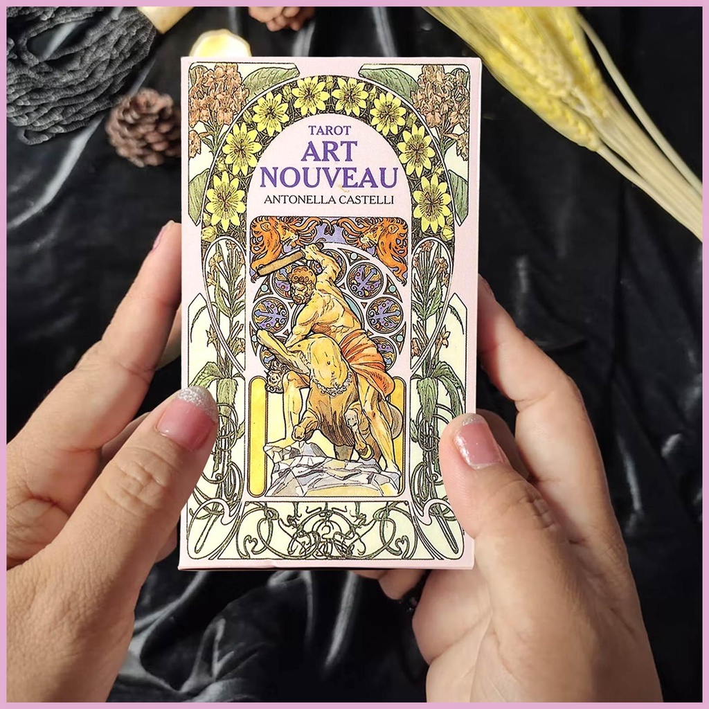 Bộ Bài Tarot Art Nouveau Tiếng Anh