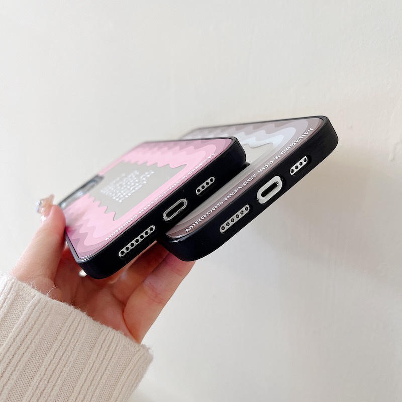 Casetify Ốp Điện Thoại Cứng Tráng Gương In Câu Trích Dẫn Cho iPhone 15 14 13 12 11 Pro Max Plus