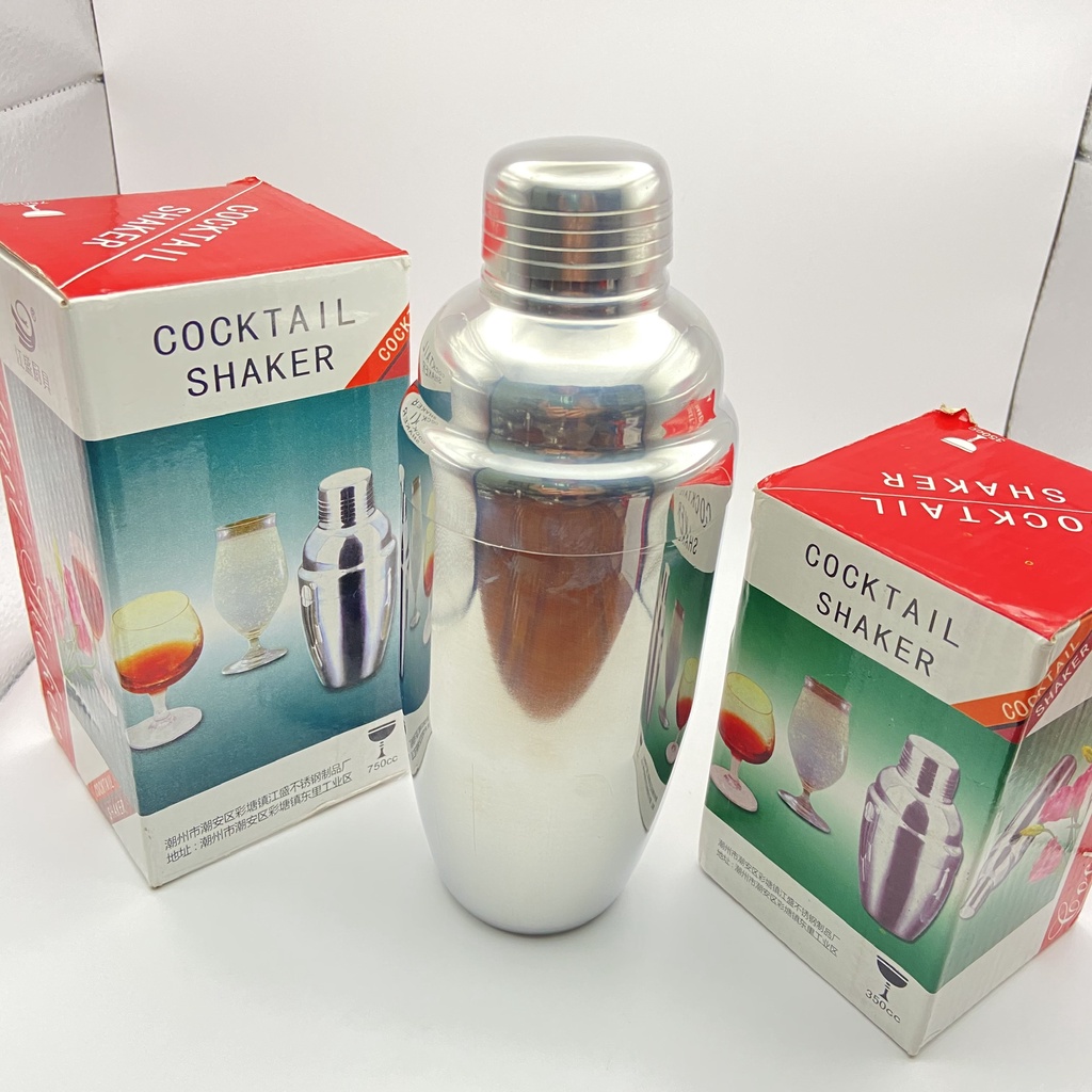 Bình lắc pha chế cooktail shaker INOX 350cc,550cc,750cc