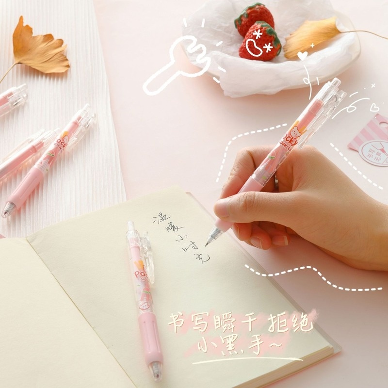 1 Bút Mực Gel Ngòi 0.5mm Hình Chữ Z Dễ Thương Sáng Tạo Dành Cho Học Sinh