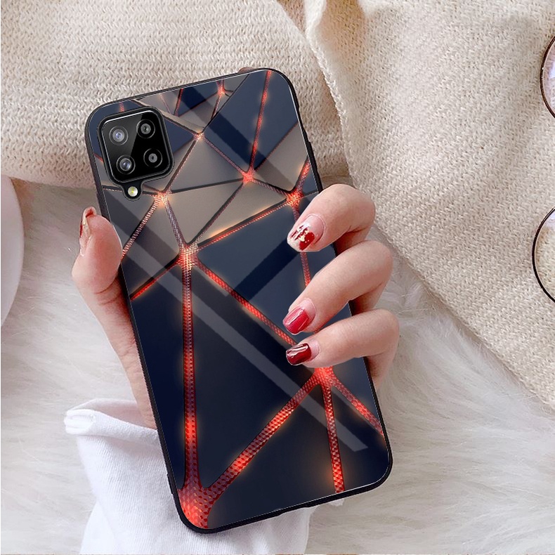 Ốp Lưng SAMSUNG GALAXY A12, A22,M32, A22 5G, M12,M22 Mặt kính gương sáng bóng cao cấp