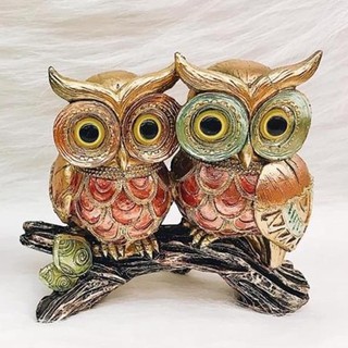 Cú mèo gốc cây ( mầu ngẫu nhiên)