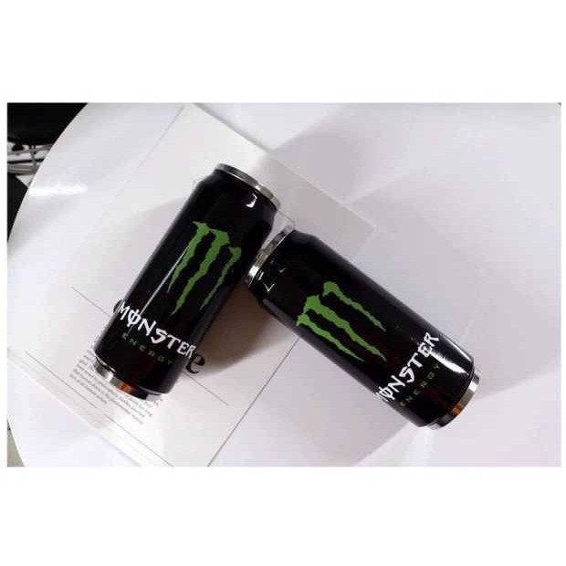 [ RẺ VÔ ĐỊCH ] [Giá Hủy Diệt] Lon giữ nhiệt Monster 500ml (tặng kèm ống hút)