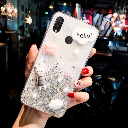 Ốp điện thoại hình thỏ đáng yêu cho Samsung Galaxy Note 10 Plus 10+ Note 10 9 8 S10 S9 S8 Plus S10 5G S10e