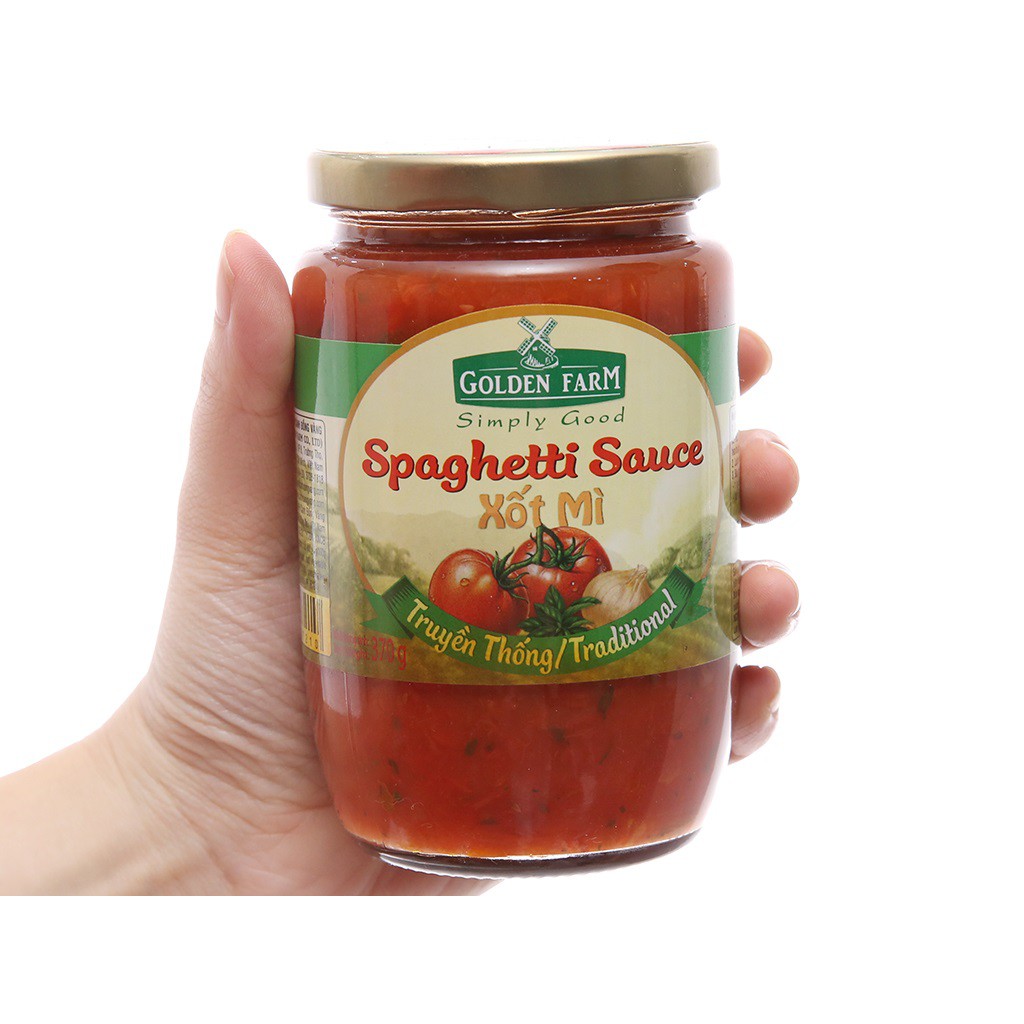 Xốt Spaghetti truyền thống Golden Farm 370g